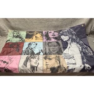Taylor Swift Eras Tour Flag Multicolored Teen Swiftie